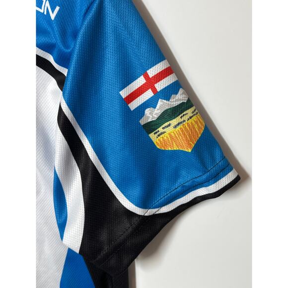 Fuzion Kobe Sportswear Polo Shirt Jersey 2016 Nationals Alberta Canada Curling L - Picture 5 of 11